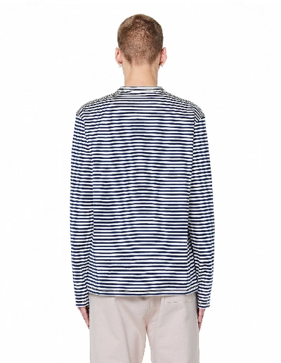 Shop Junya Watanabe Cotton Printed L/s T-shirt In Multicolor