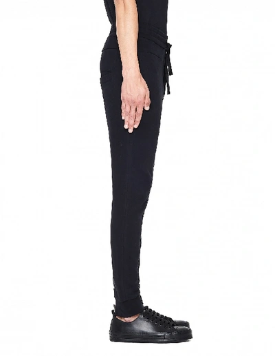 Shop Ann Demeulemeester Cotton Trousers In Black