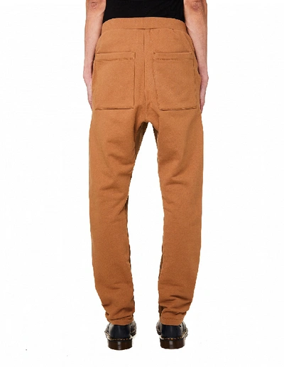 Shop Fear Of God Rust Cotton Sweatpants In Brown