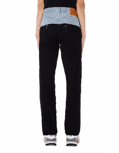 Shop Vetements Black Corduroy Jeans