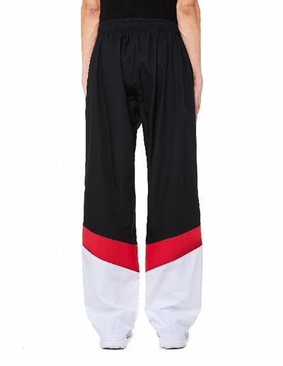 Shop Vetements Black Cotton Trousers