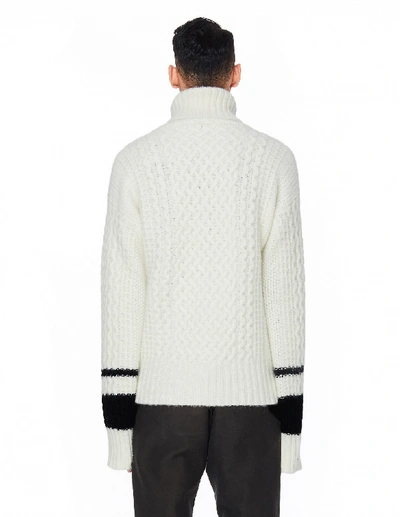 Shop Haider Ackermann White Wool Sweater