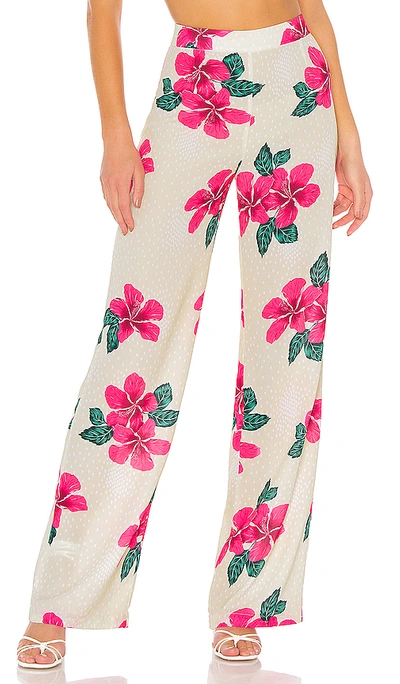 Shop Endless Summer Gigi Pant In Ivory. In Tropical