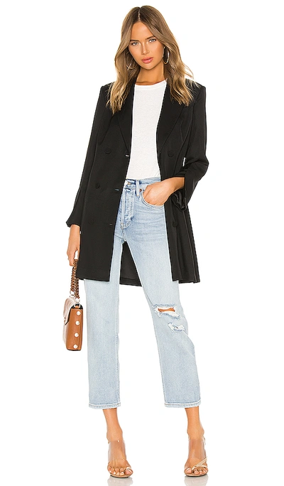 Shop Anine Bing Francoise Blazer In Black