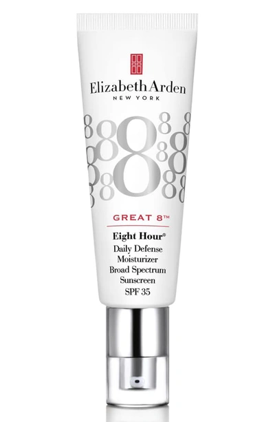 Shop Elizabeth Arden Eight Hour Great 8(tm) Daily Defense Moisturizer Broad Spectrum Sunscreen Spf 35