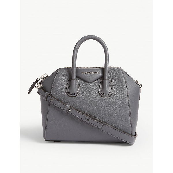 givenchy antigona mini grey