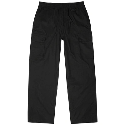 Shop Our Legacy Black Cotton Cargo Trousers