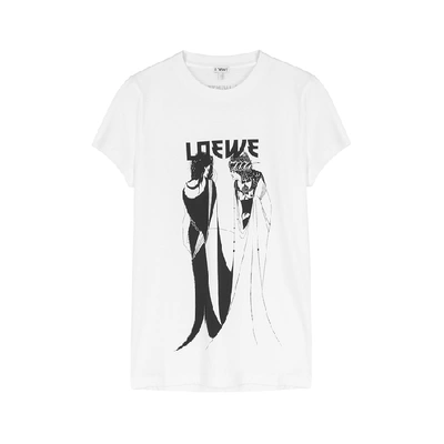 Shop Loewe Salome Printed Cotton T-shirt