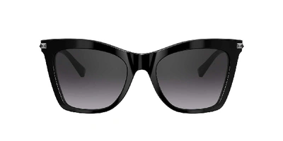 Shop Valentino Woman Sunglasses Va4061 In Gradient Black