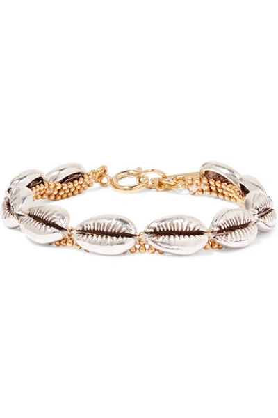 Shop Isabel Marant New Pool Silver And Gold-tone Bracelet