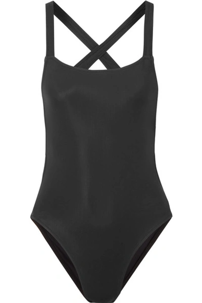 Shop All Sisters Crucis Australis Swimsuit In Black