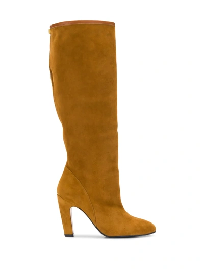 Stuart Weitzman Charlie Bridle Boots In Neutrals