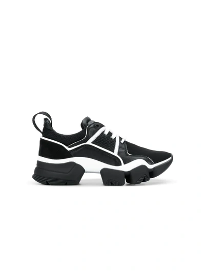 Shop Givenchy Chunky Sole Sneakers In Black