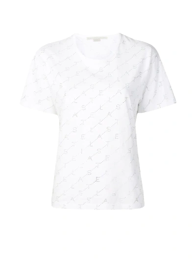 Shop Stella Mccartney Regular Fit T-shirt In White