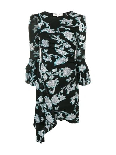 Shop Diane Von Furstenberg Faridah Dress In Black
