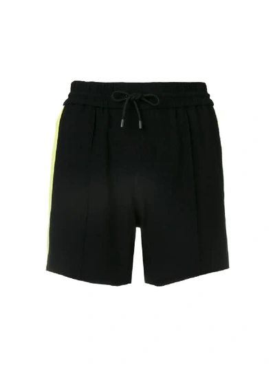 Shop Kenzo Crepe Shorts In Black