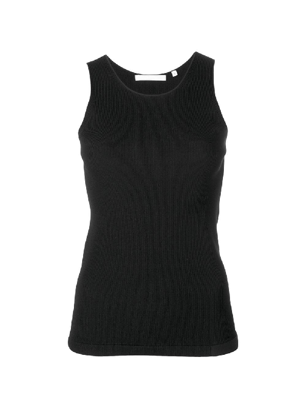 Helmut Lang Simple Vest Top In Black | ModeSens