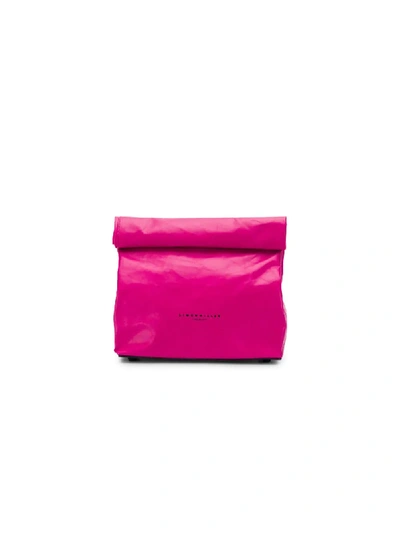 Shop Simon Miller Small Lunchbag Clutch In Pink