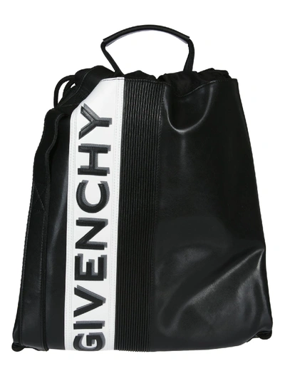 Shop Givenchy Backpack In Black/white