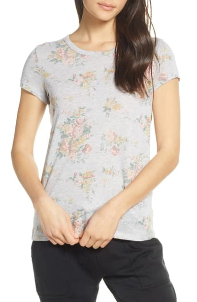 Shop Alternative Ideal Print Tee In Eco Oatmeal Country Floral