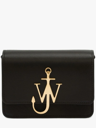 Shop Jw Anderson Anchor Logo Bag In Black