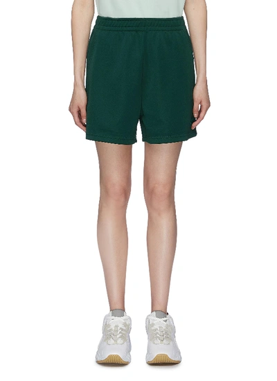 Shop Acne Studios Face Patch Sweat Shorts