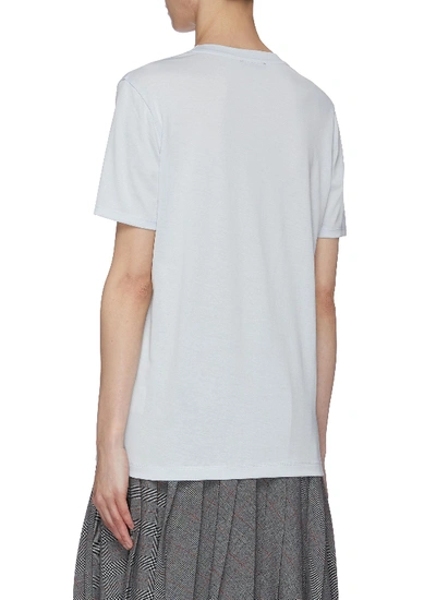 Shop Acne Studios Face Patch T-shirt