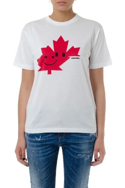 Shop Dsquared2 White Canadian Cotton T-shirt