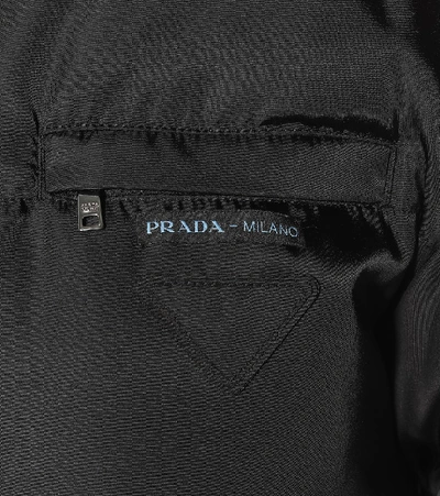 Shop Prada Down Puffer Coat In Black