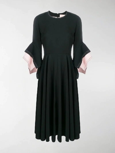 Shop Roksanda Ayres Dress In Black