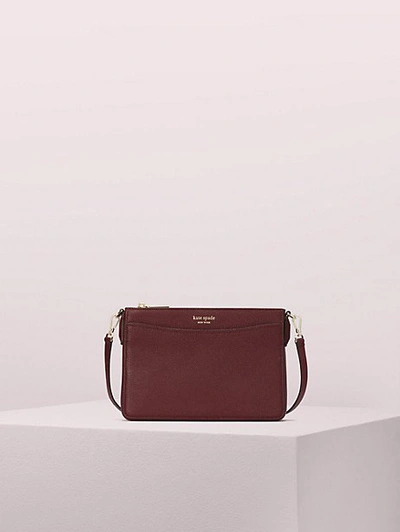 Shop Kate Spade Margaux Medium Convertible Crossbody In Cherrywood