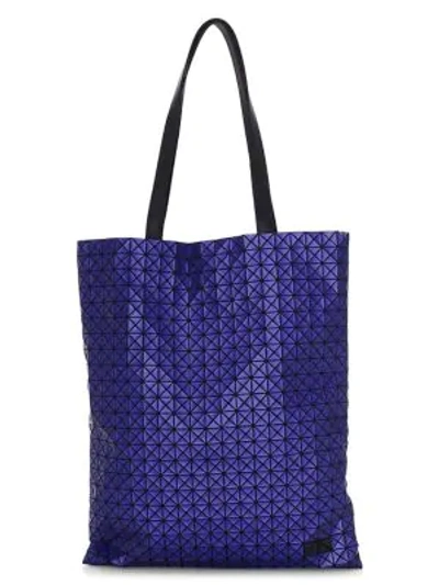 Shop Bao Bao Issey Miyake Men's Crispy Metallic Tote In Navy