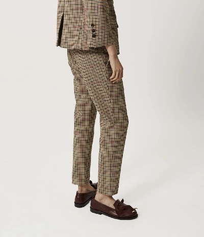 Shop Vivienne Westwood Boy Trousers Peasant Check In Multi