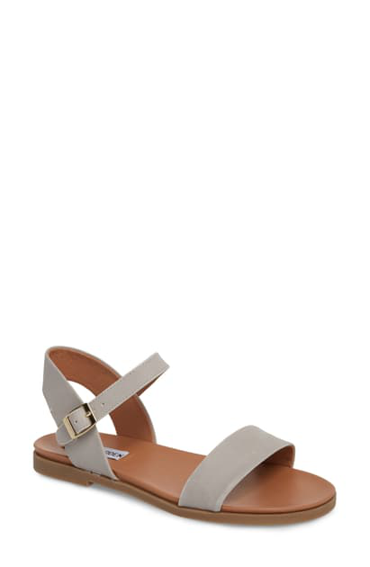 steve madden dina sandal grey