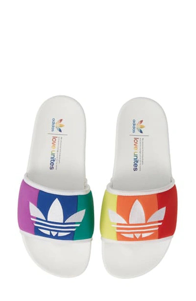 love unites adidas slides