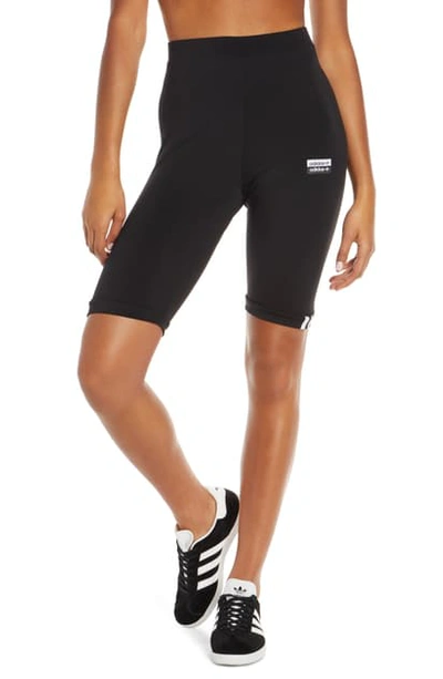 Shop Adidas Originals Cycling Bike Shorts In Black