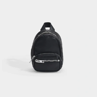 Shop Alexander Wang Attica Soft Mini Backpack Xbody In Black Lamp Nappa Leather