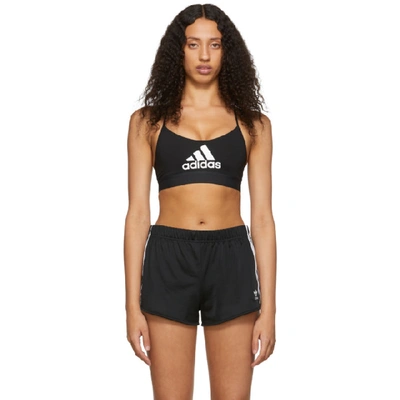 Shop Adidas Originals Black All Me Badge Of Sport Sports Bra