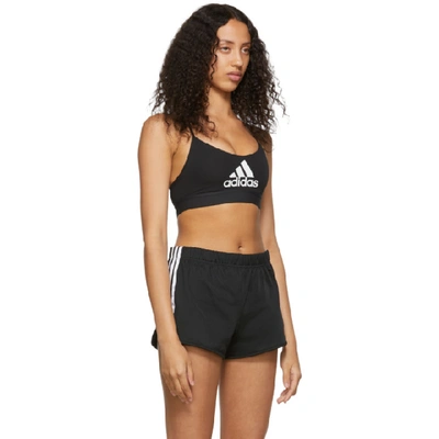 Shop Adidas Originals Black All Me Badge Of Sport Sports Bra