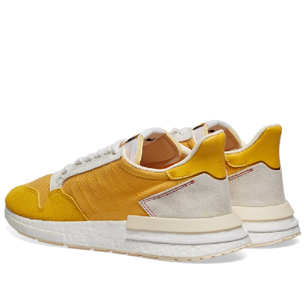 Adidas Originals Adidas Yellow And White Zx 500 Rm Sneakers | ModeSens