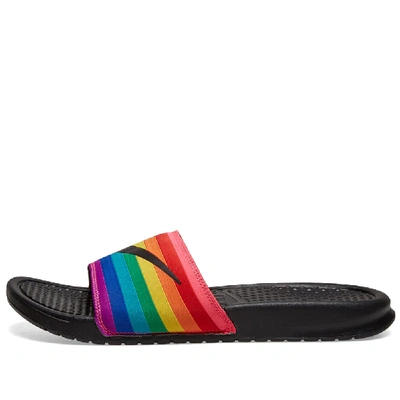 Nike Benassi Jdi Betrue Slide (black) - Clearance Sale In Multicolor |  ModeSens