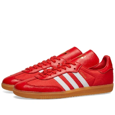 Shop Adidas Consortium X Oyster Samba Og In Red