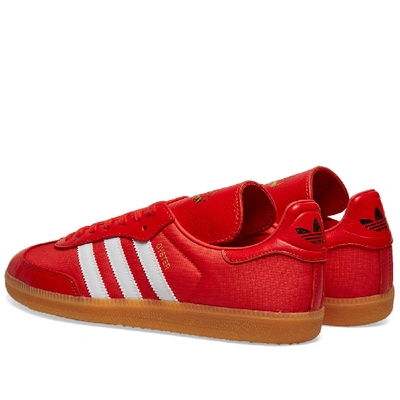 Shop Adidas Consortium X Oyster Samba Og In Red