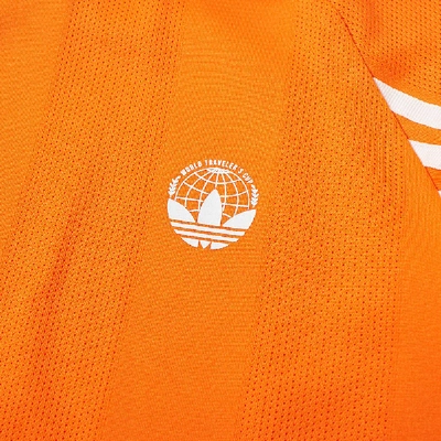 Shop Adidas Consortium X Oyster Logo Tee In Orange