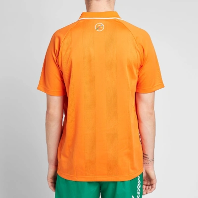 Shop Adidas Consortium X Oyster Logo Tee In Orange