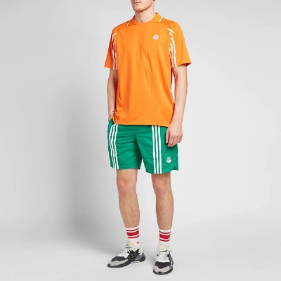 Shop Adidas Consortium X Oyster Logo Tee In Orange