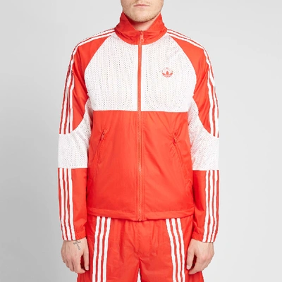 Shop Adidas Consortium X Oyster Track Top In Red
