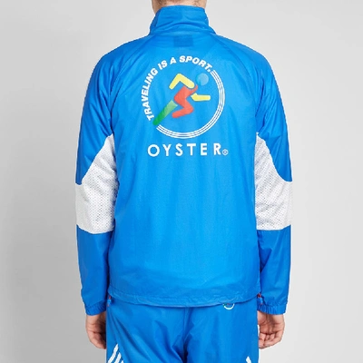 Shop Adidas Consortium X Oyster Track Top In Blue