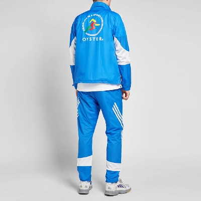 Shop Adidas Consortium X Oyster Track Top In Blue