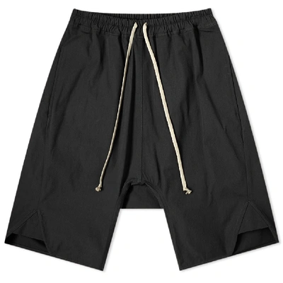 Shop Rick Owens Basket Swinger Short In Black